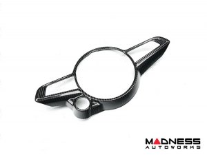 Alfa Romeo Giulia Steering Wheel Trim - Carbon Fiber - Center Trim Piece - 2020+ models